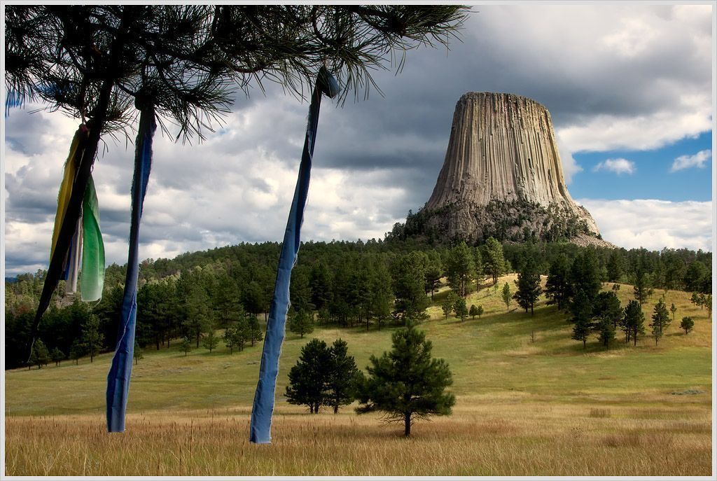 Prayer Cloths and Devils Tower
